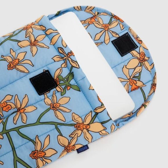 NWT Baggu Puffy Laptop Sleeve 13"/14" - Orchid - Picture 2 of 2
